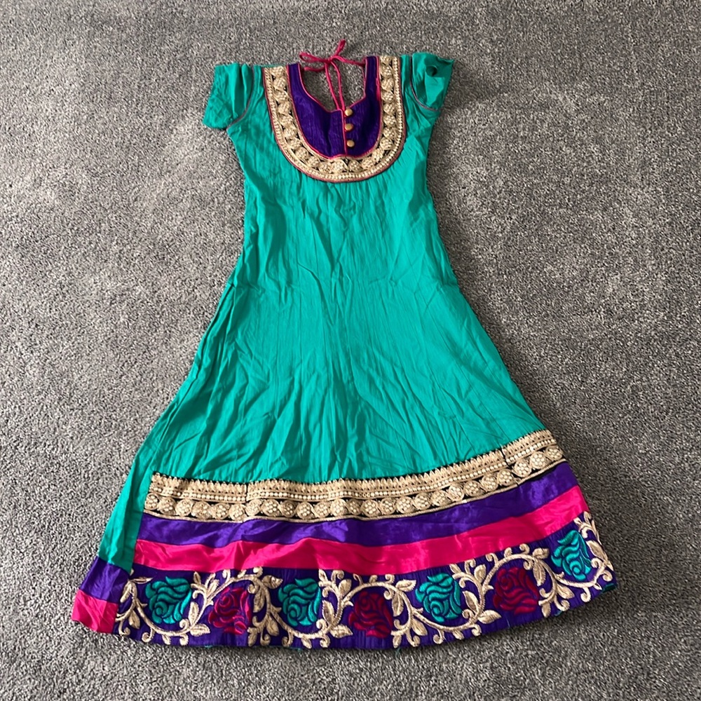 Green Indian Dress